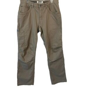 Mountain Khakis Mens Tan Classic Fit  Pant Sz 35x32